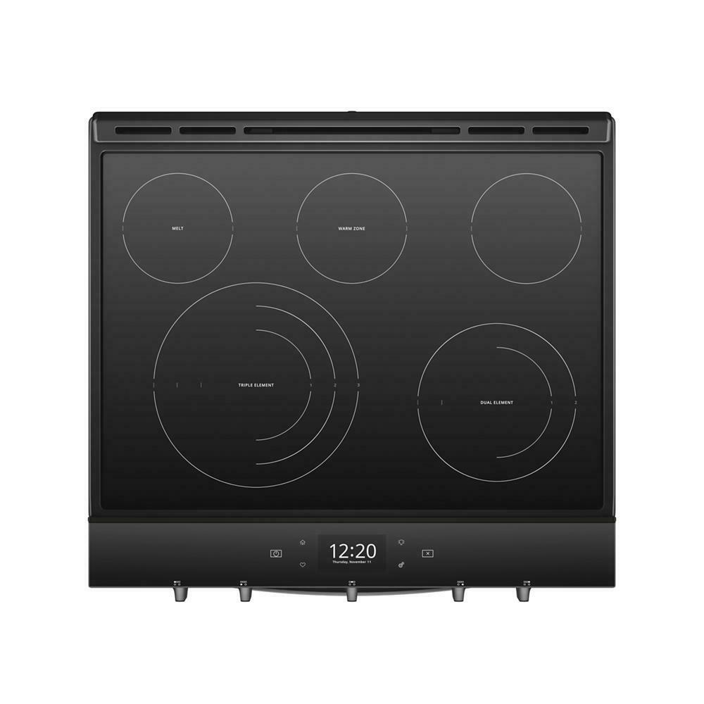 Whirlpool WEE750H0HV 6.4 cu. ft. Smart Slide-in Electric Range with Air Fry, when Connected