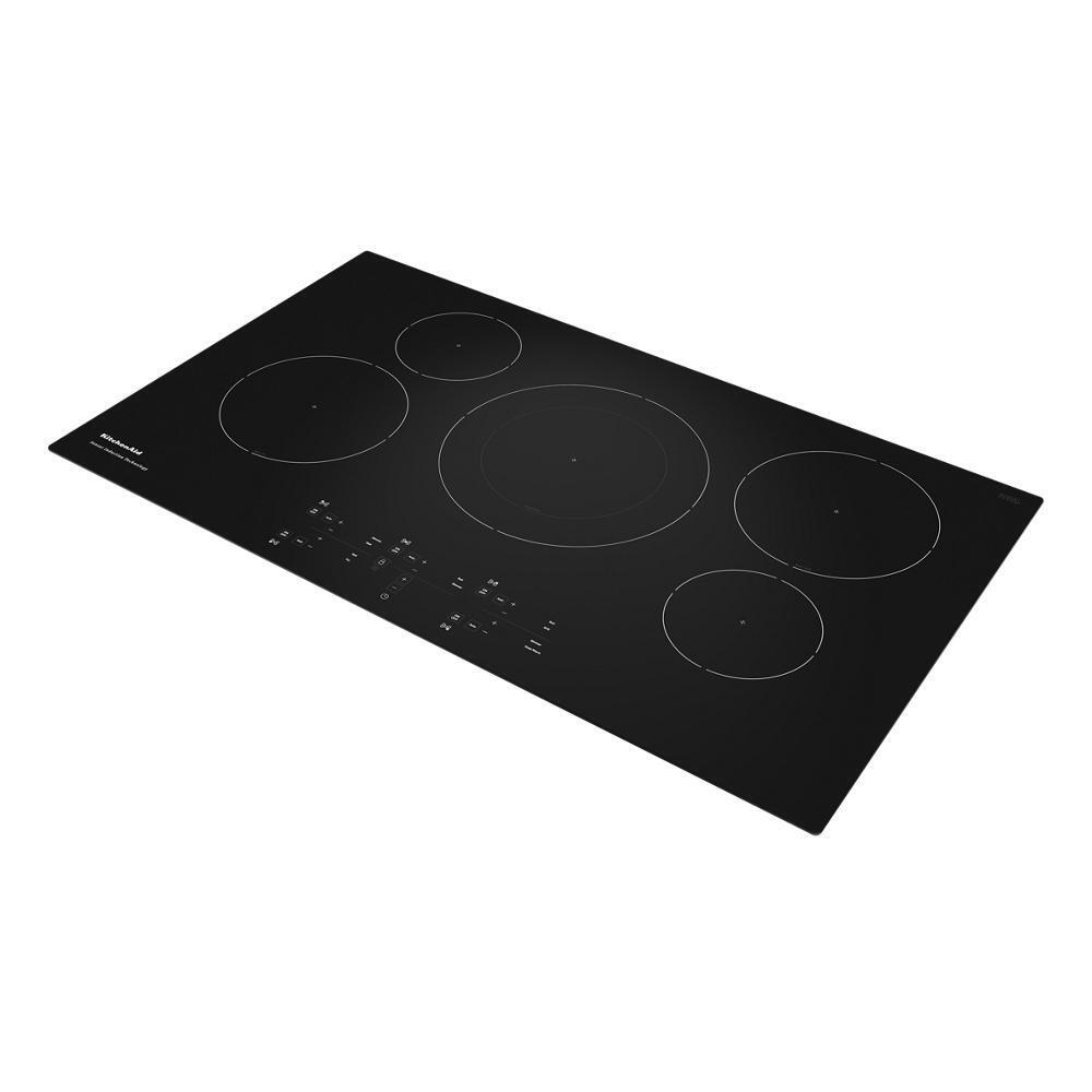 Kitchenaid KCIG556JBL 36-Inch 5-Element Sensor Induction Cooktop