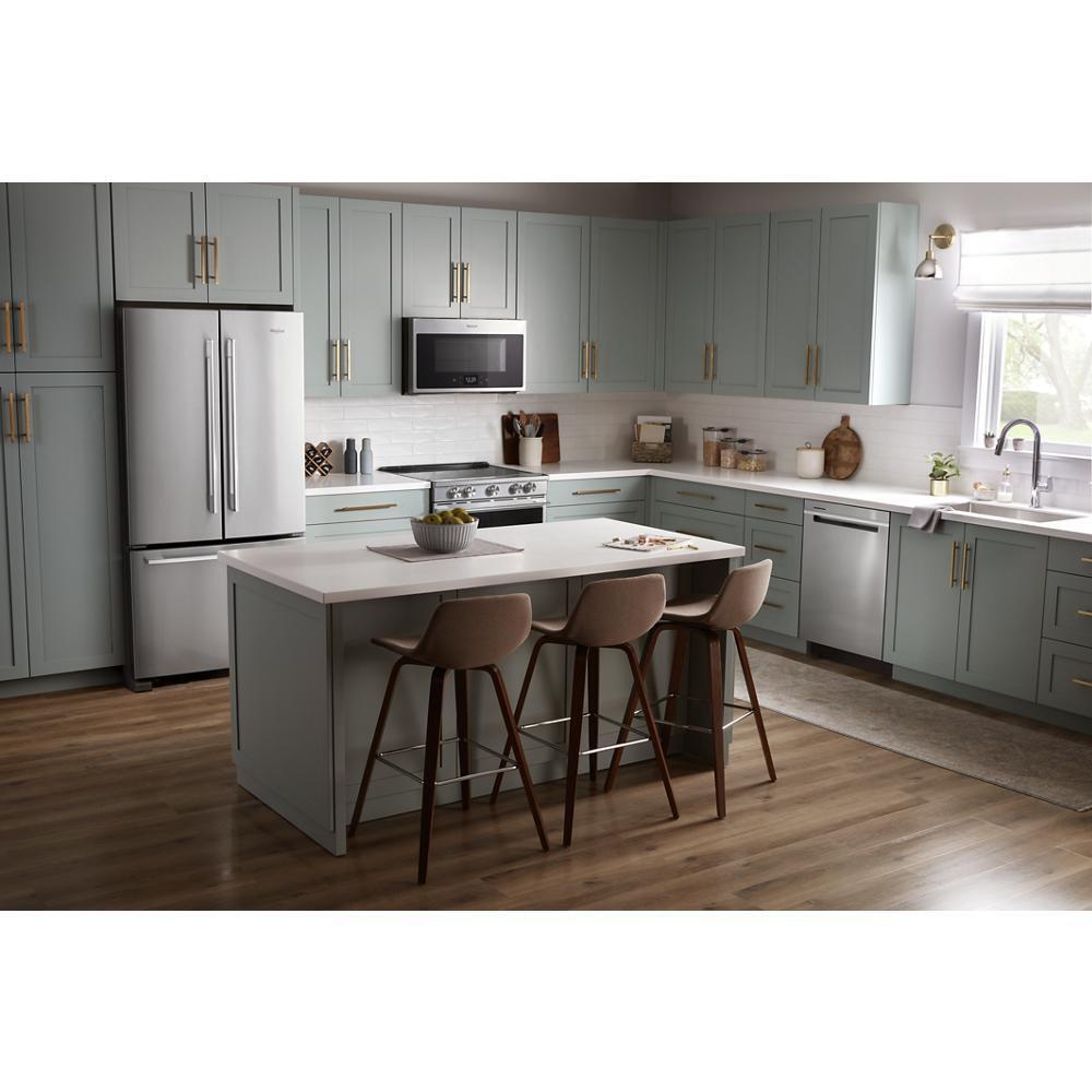 Whirlpool WDTA50SAKZ 24 Stainless Steel Dishwasher with AI Intelligent Wash - 47 dBA