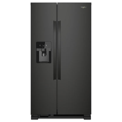 Whirlpool WRS321SDHB 33-inch Wide Side-by-Side Refrigerator - 21 cu. ft.