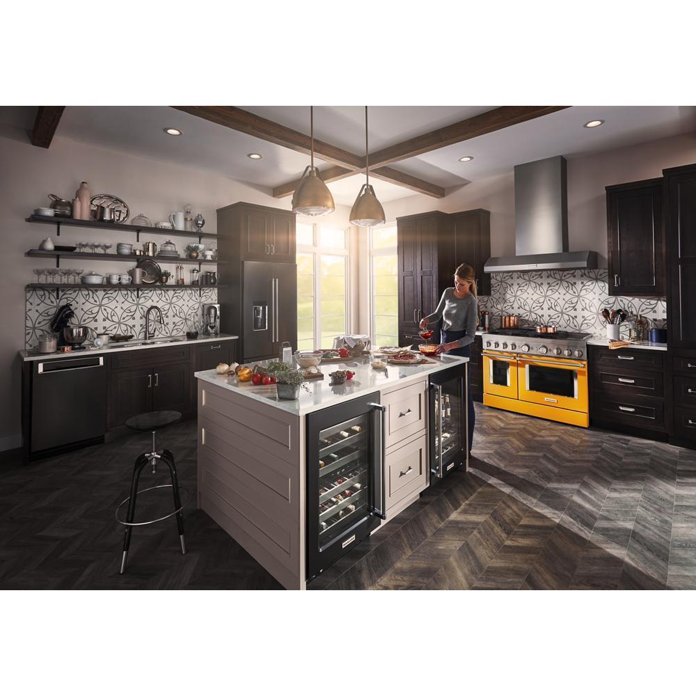 KFDC558JYP KitchenAid® 48'' Smart Commercial-Style Dual Fuel Range with Griddle