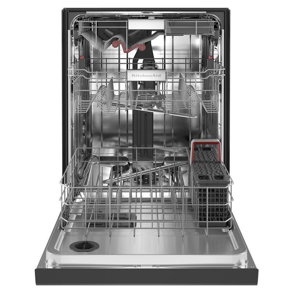 Kitchenaid KDFM404KBS 360(degree) Max Jets™ Third Rack Dishwasher with 50+ Total Wash Jets, 44 dBA