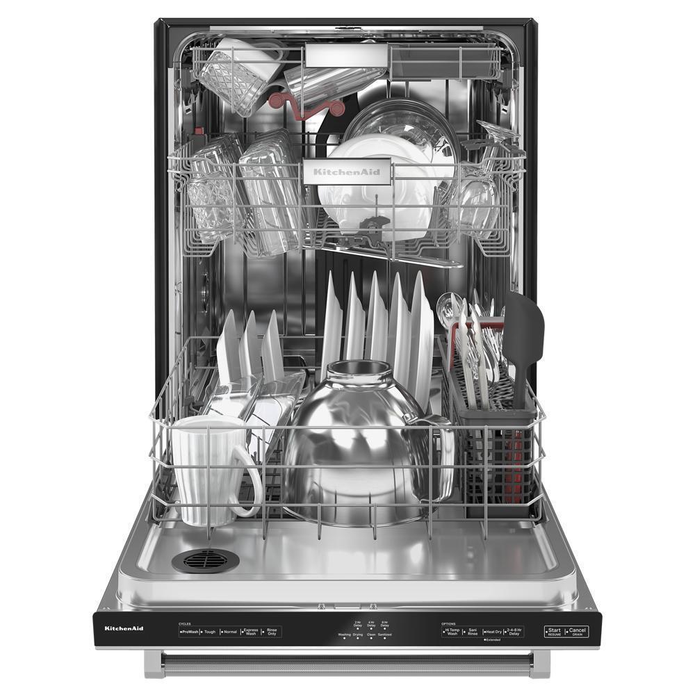Kitchenaid KDTM404KPS 360(degree) Max Jets™ Third Rack Dishwasher with 50+ Total Wash Jets, 44 dBA