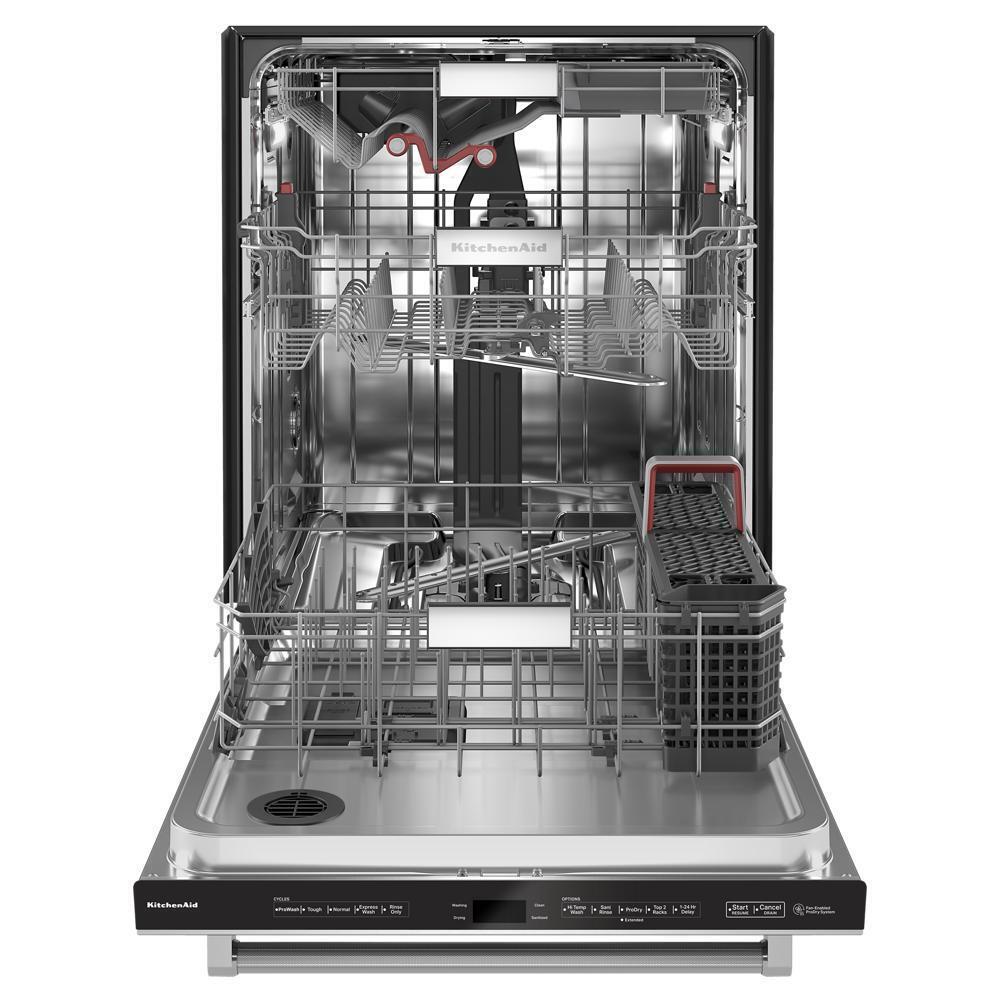 Kitchenaid KDTM804KPS 360(degree) Max Jets™ Third Rack Dishwasher with Stainless Steel Third Rack Wash Jets, 44 dBA