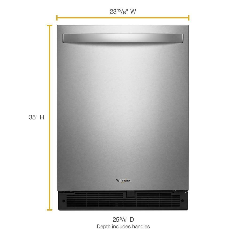 Whirlpool WUR50X24HZ 24-inch Wide Undercounter Refrigerator - 5.1 cu. ft.