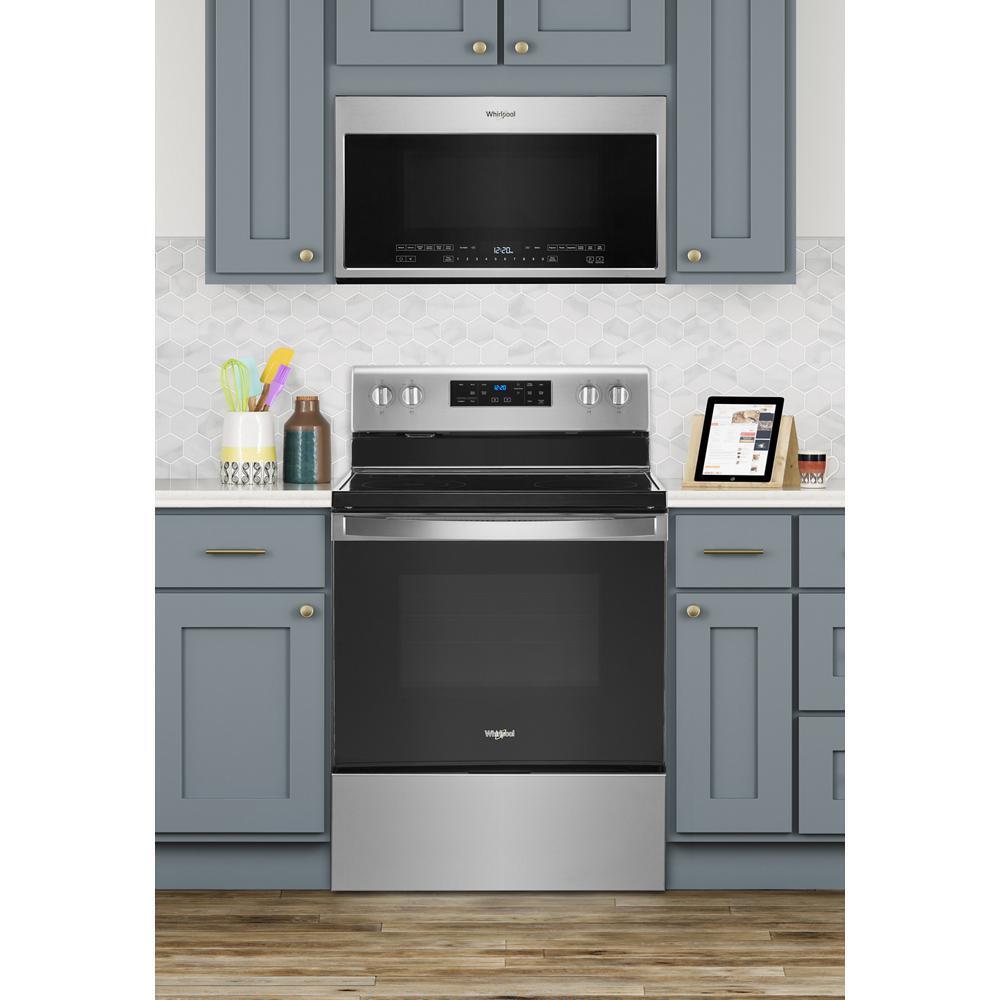 Whirlpool 5.3 cu. ft. Whirlpool® electric range with Frozen Bake™ technology