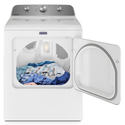 Maytag MED4500MW Top Load Electric Wrinkle Prevent Dryer - 7.0 cu. ft.