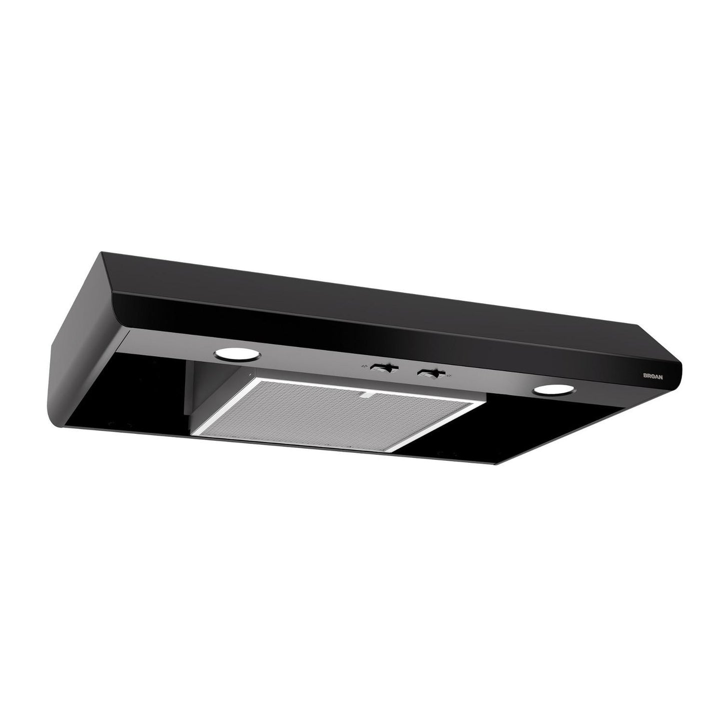 BKSA130BL Broan® 30-Inch Convertible Under-Cabinet Range Hood, 300 Max Blower CFM, Black