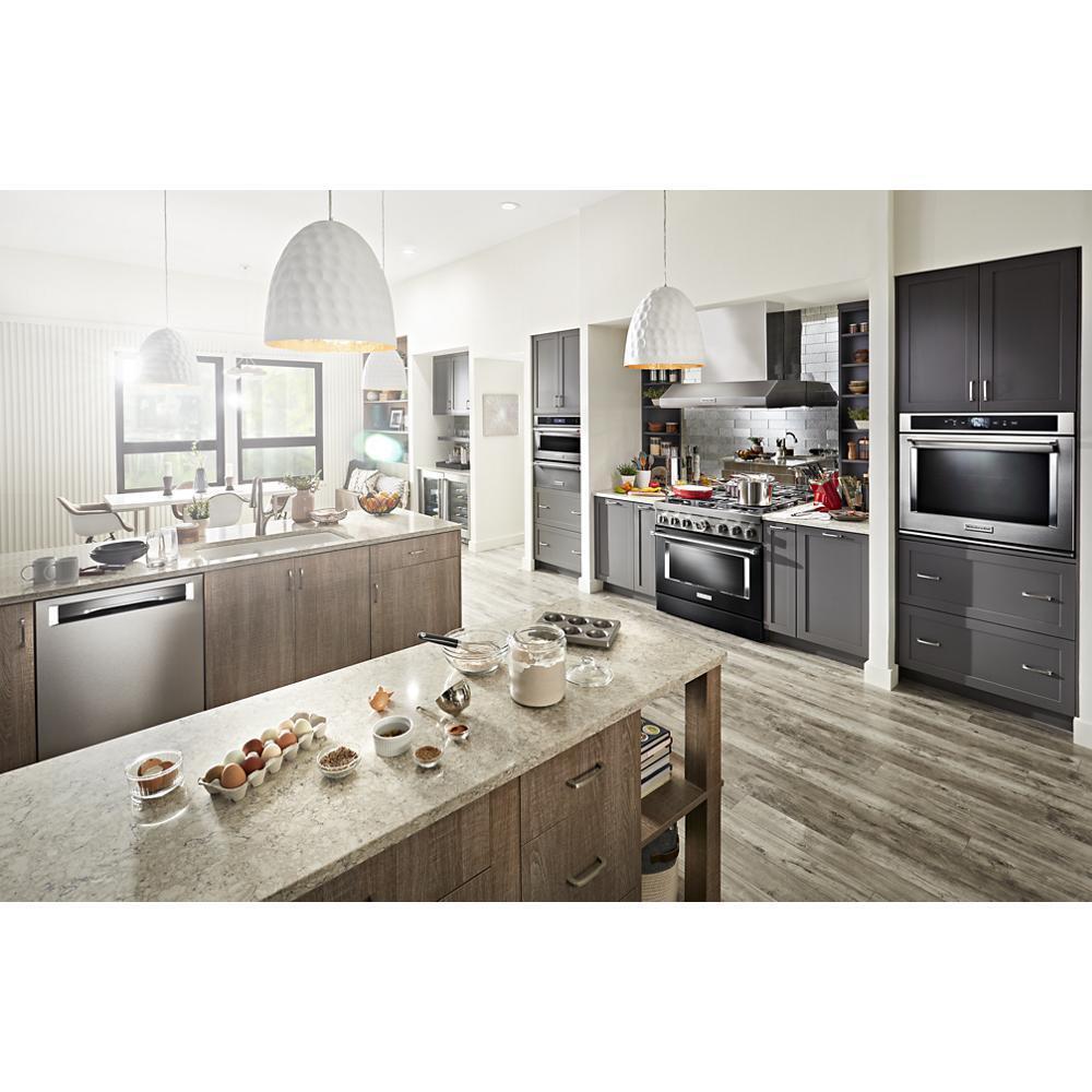 KFDC506JBK KitchenAid® 36'' Smart Commercial-Style Dual Fuel Range with 6 Burners