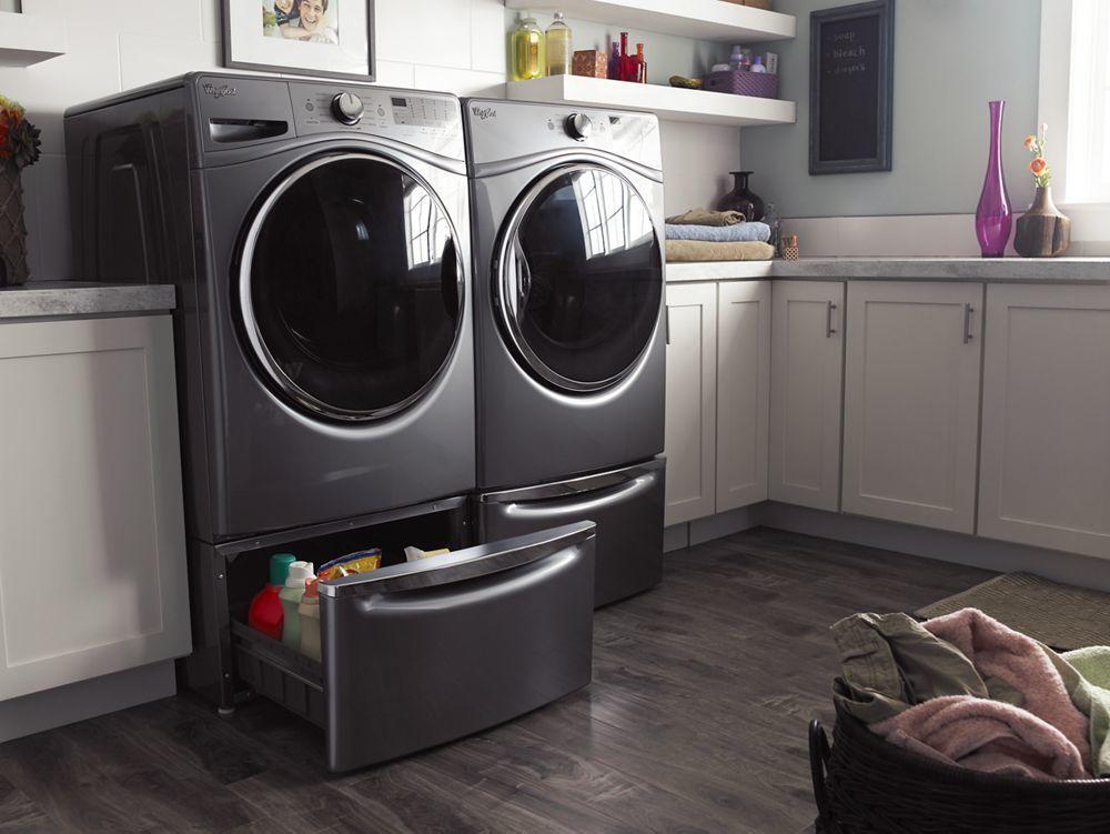 7.4 cu.ft. Front Load Electric Dryer with Advanced Moisture Sensing, 8 cycles