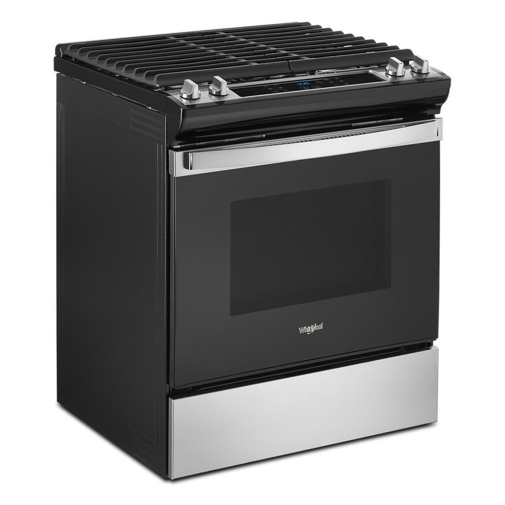 Whirlpool WEG515S0LS 5.0 Cu. Ft. Whirlpool® Gas Range with Frozen Bake™ Technology