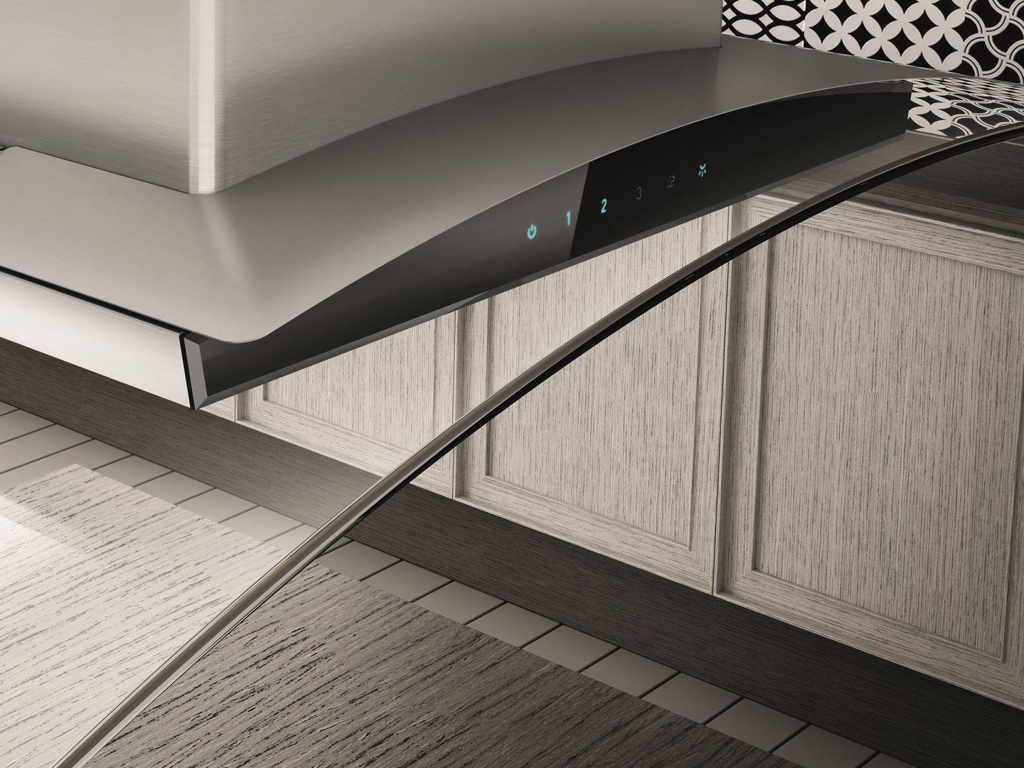 Elica ECN636S3 CINGOLI Island Range Hood 30" wide - 600CFM