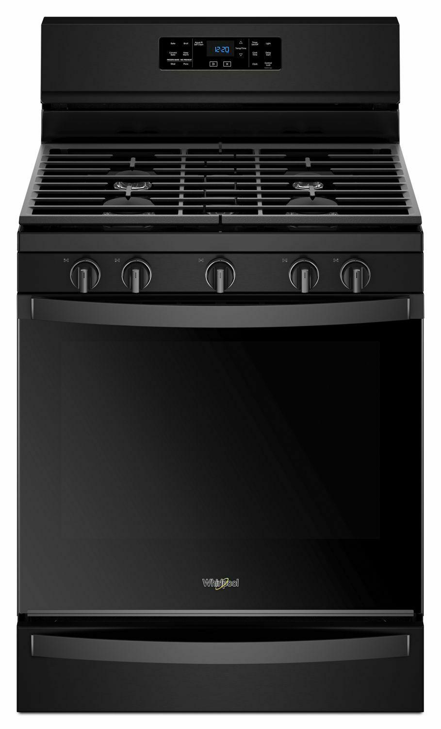 Whirlpool WFG775H0HB 5.8 cu. ft. Freestanding Gas Range with Frozen Bake™ Technology