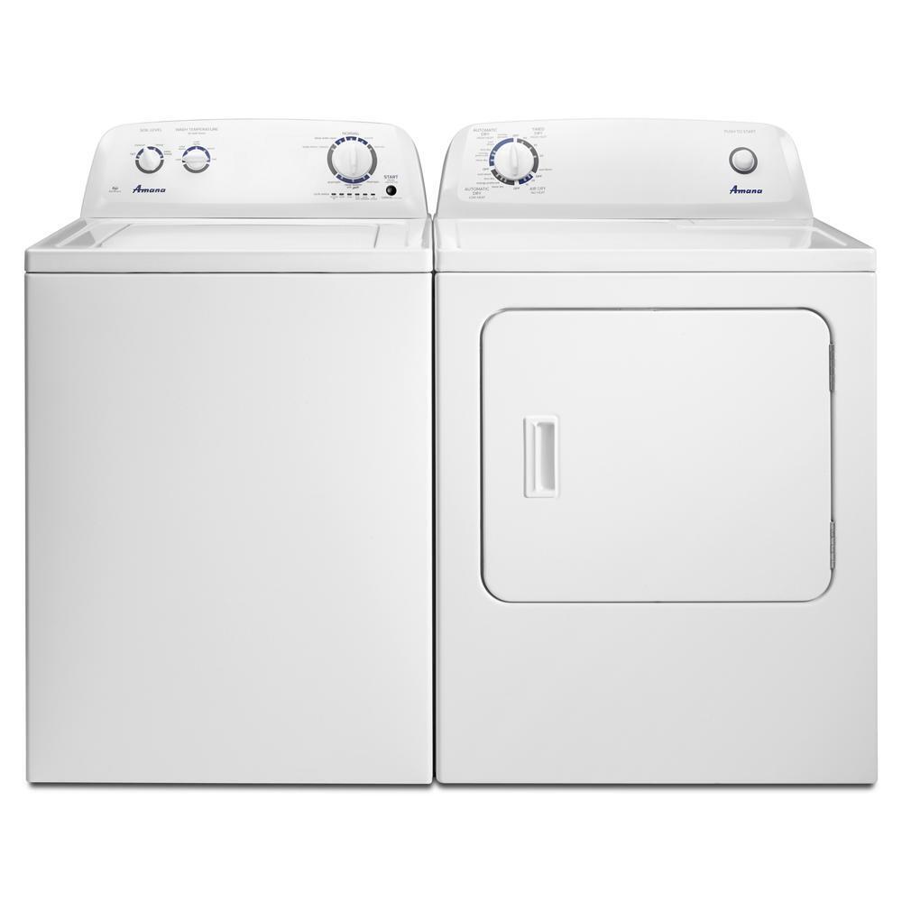 Amana NED4655EW 6.5 cu. ft. Electric Dryer with Wrinkle Prevent Option