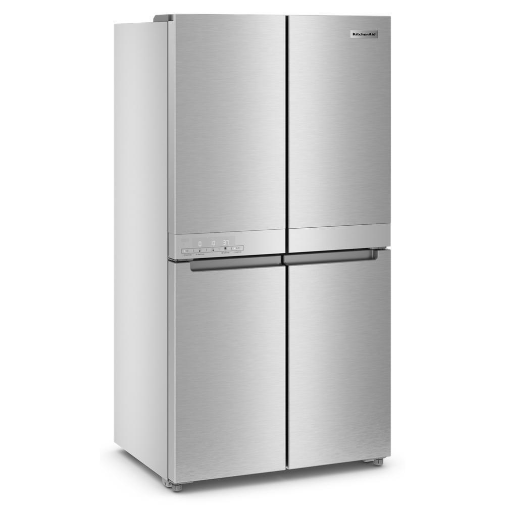 Kitchenaid KRQC506MPS 19.4 cu. ft. 36-inch wide Counter-Depth 4-Door Refrigerator with PrintShield™ Finish