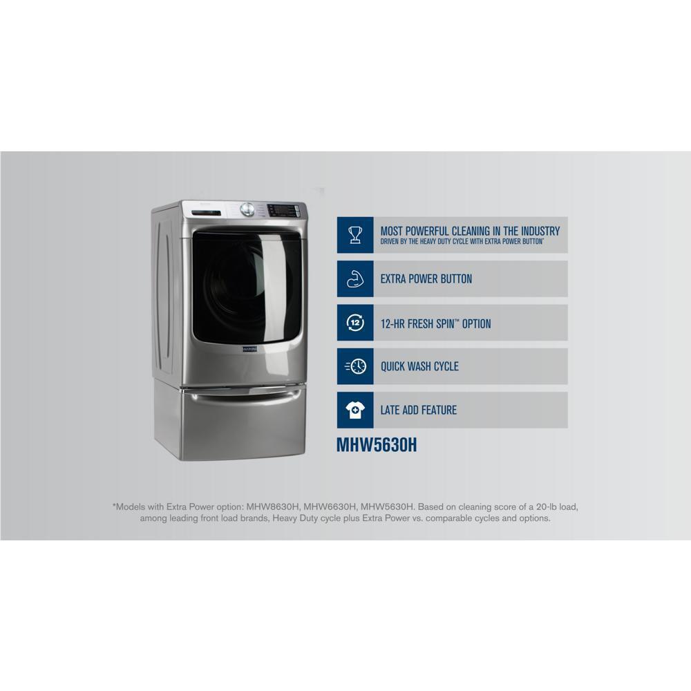 Maytag MHW5630HW Front Load Washer with Extra Power and 12-Hr Fresh Spin™ option - 4.5 cu. ft.