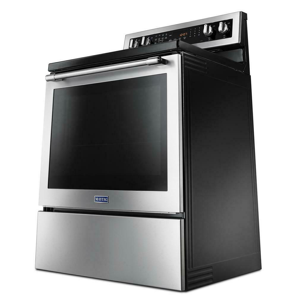 Maytag 30-Inch Wide Electric Range With True Convection And Power Preheat - 6.4 Cu. Ft.