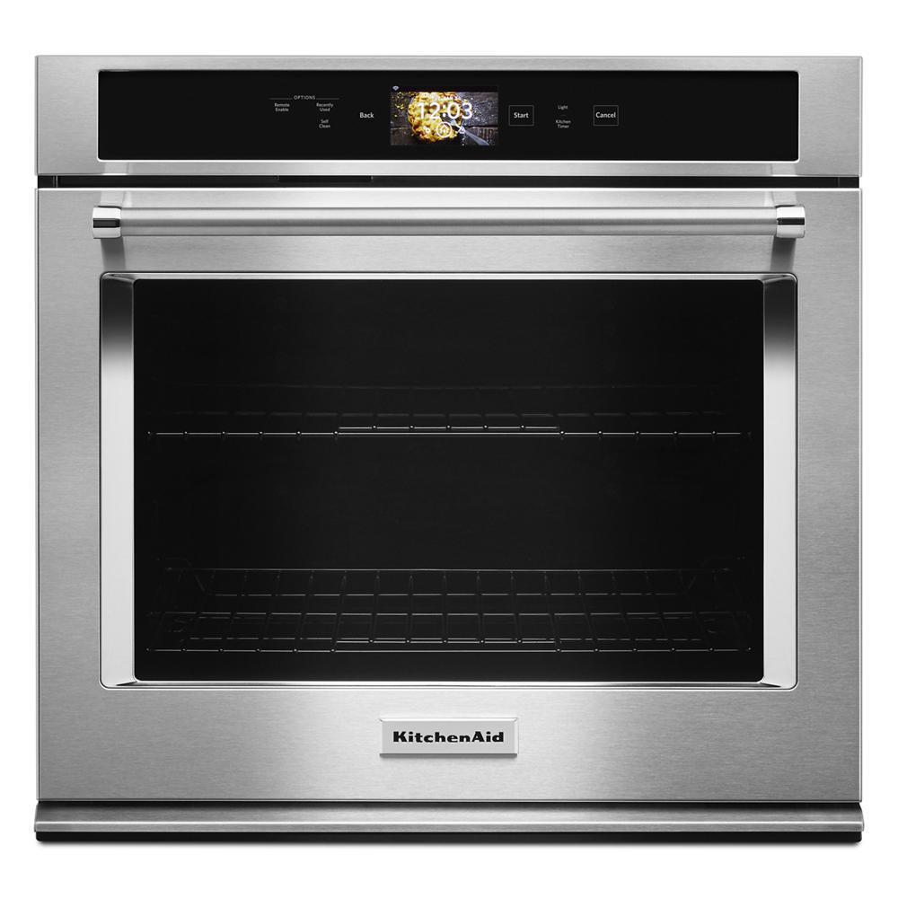 Kitchenaid KOSE900HSS Smart Oven+ 30" Single Oven with Powered Attachments