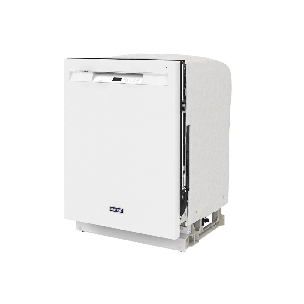 Maytag MDB4949SKW 24 Front Control Dishwasher with Dual Power Filtration and PowerBlast® Cycle - 50 dBA