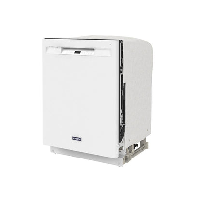 Maytag MDB4949SKW 24 Front Control Dishwasher with Dual Power Filtration and PowerBlast® Cycle - 50 dBA