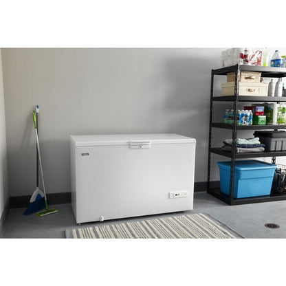Maytag MZC5216LW Garage Ready in Freezer Mode Chest Freezer with Baskets - 16 cu. ft.