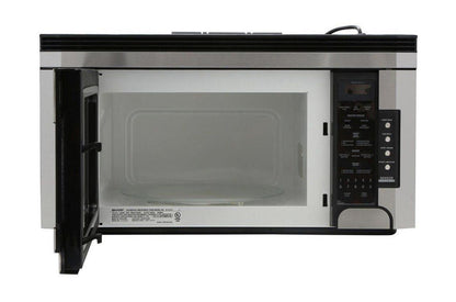 Sharp R1514TY 1.5 cu. ft. 1000W Sharp Stainless Steel Over-the-Range Carousel Microwave Oven