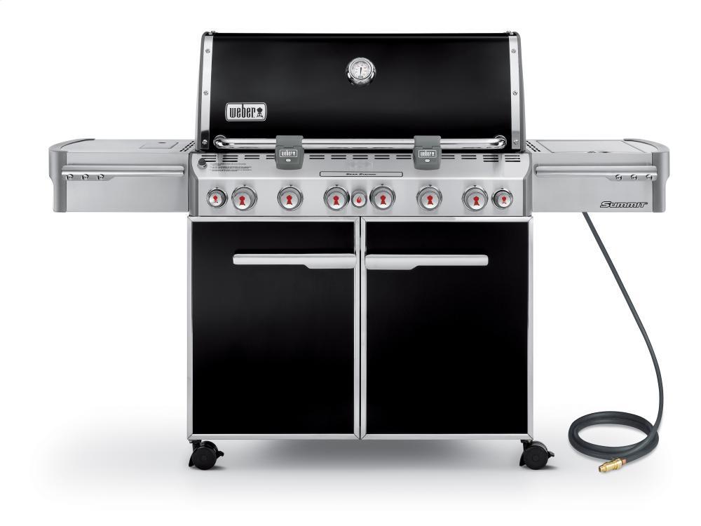 SUMMIT® E-670™ NATURAL GAS GRILL - BLACK