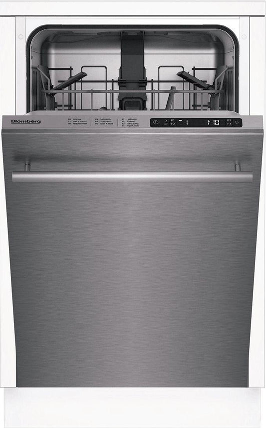 Blomberg Appliances DWS51502SS 18in Dishwasher ADA SS w/ bar handle 48dBA top control 5 cycle