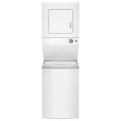 Whirlpool WET4024HW 1.6 cu.ft Electric Stacked Laundry Center 6 Wash cycles and AutoDry™