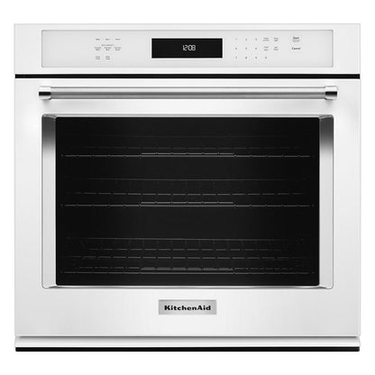 Kitchenaid KOSE500EWH 30" Single Wall Oven with Even-Heat™ True Convection