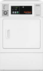 Speed Queen SDENCAGS173TW01 Electric Dryer - Coin-Operated - Front Control