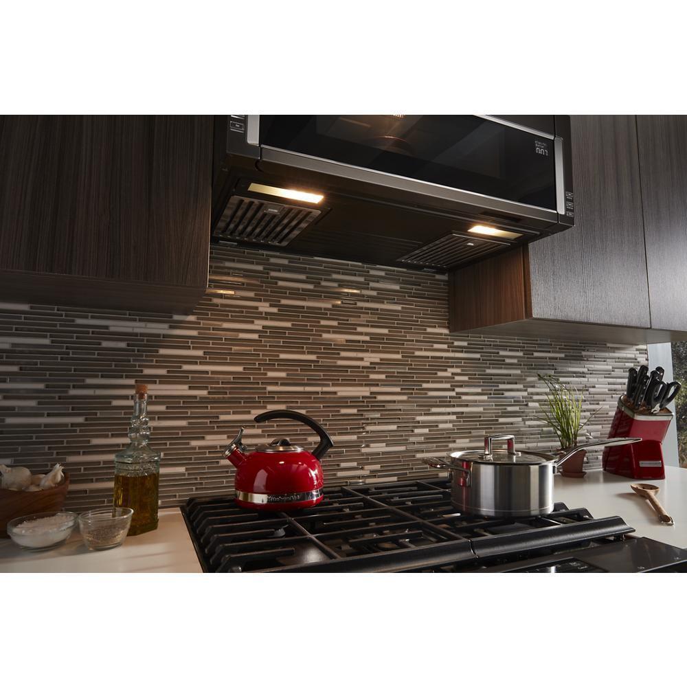 Kitchenaid 1000-Watt Low Profile Microwave Hood Combination with PrintShield™ Finish