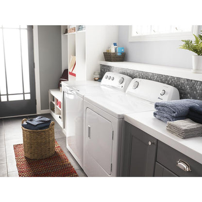 Amana NGD4655EW 6.5 cu. ft. Gas Dryer with Wrinkle Prevent Option