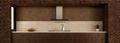 Elica EMZ636S3 MEZZANO Wall Mount Range Hood 36" wide - 600CFM
