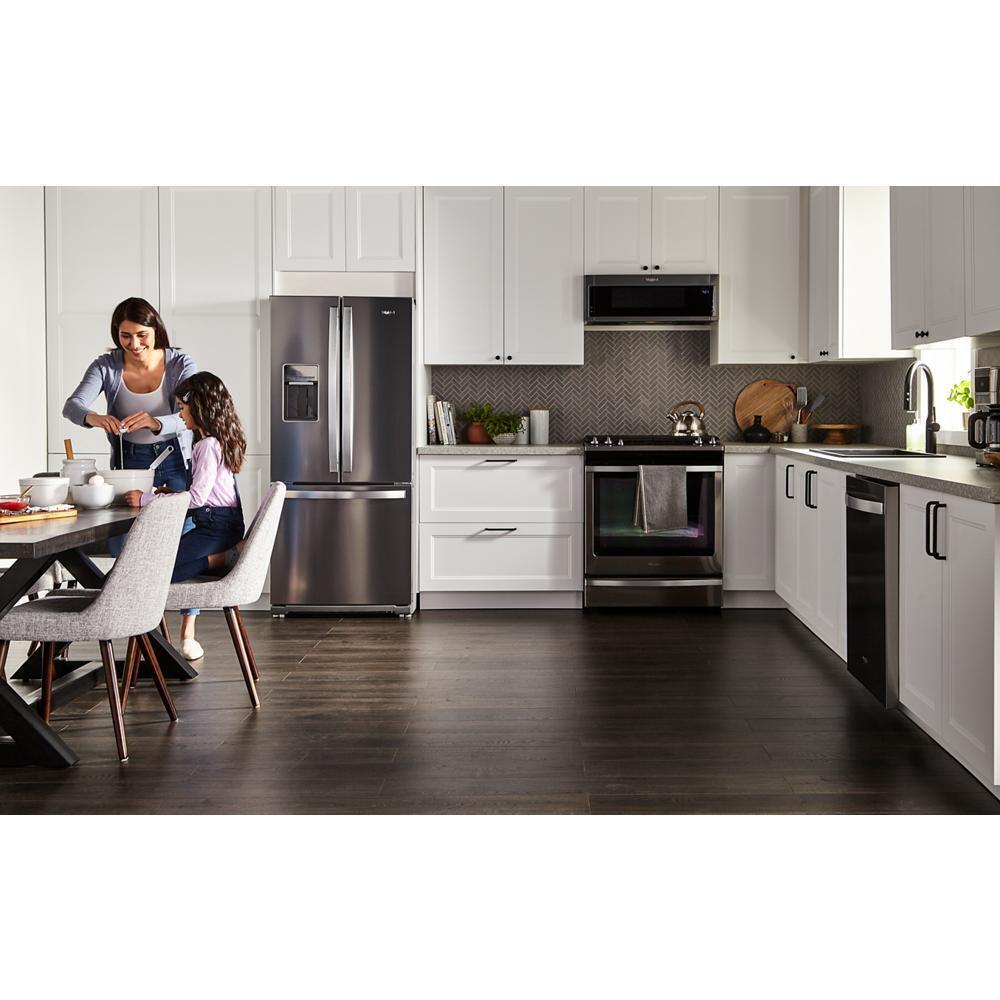 Whirlpool WRF560SEHZ 30-inch Wide French Door Refrigerator - 20 cu. ft.