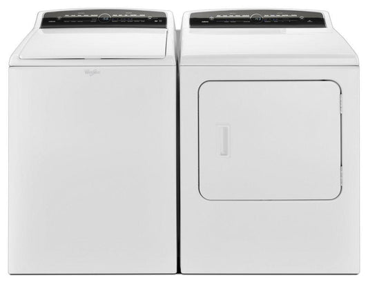 Whirlpool WED7000DW 7.0 cu.ft Top Load HE Electric Dryer with AccuDry™, Intuitive Touch Controls
