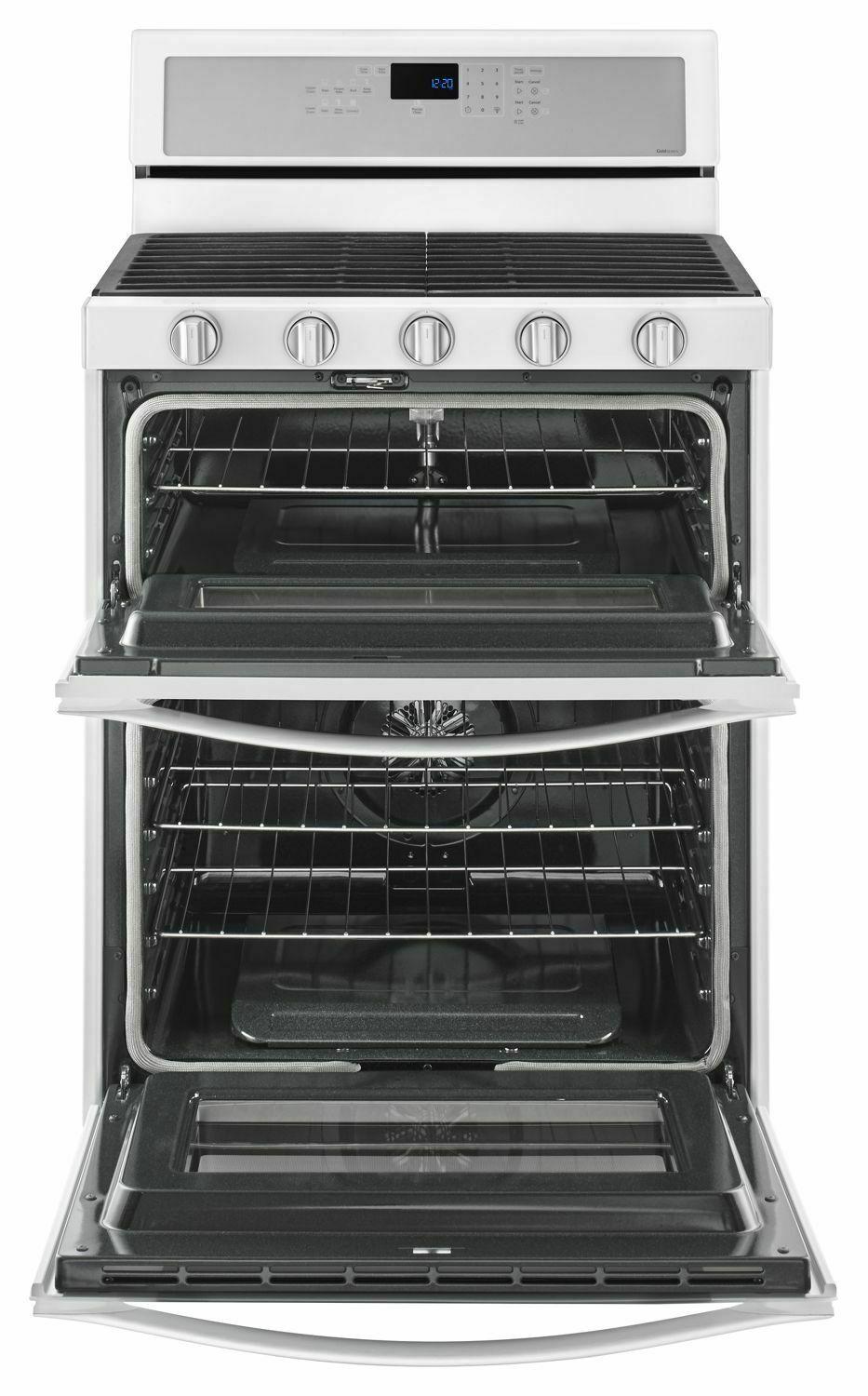 Whirlpool WGG745S0FH 6.0 Cu. Ft. Gas Double Oven Range with EZ-2-Lift™ Hinged Grates