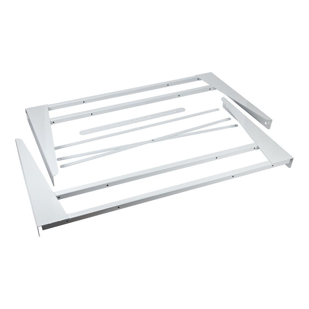 Whirlpool 49971 Compact Washer and Dryer Stacking Kit, White, fits compact LCR5232, LCR7244, LCE4332 models, with 1 metal frame stand