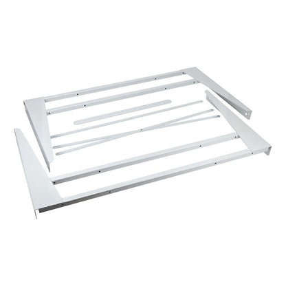 Whirlpool 49971 Compact Washer and Dryer Stacking Kit, White, fits compact LCR5232, LCR7244, LCE4332 models, with 1 metal frame stand