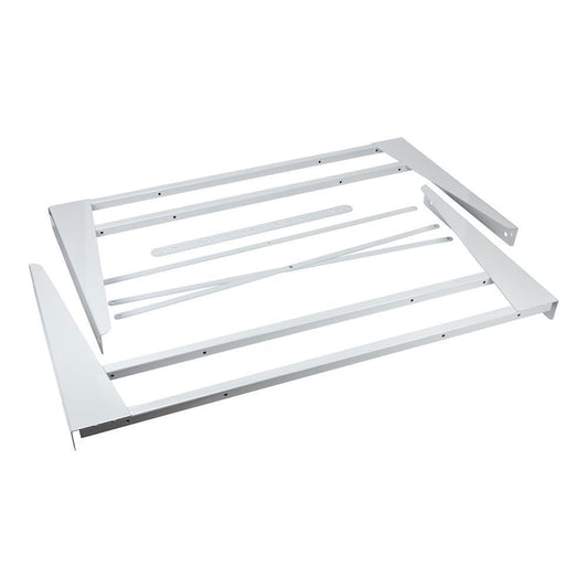 Whirlpool 49971 Compact Washer and Dryer Stacking Kit, White, fits compact LCR5232, LCR7244, LCE4332 models, with 1 metal frame stand