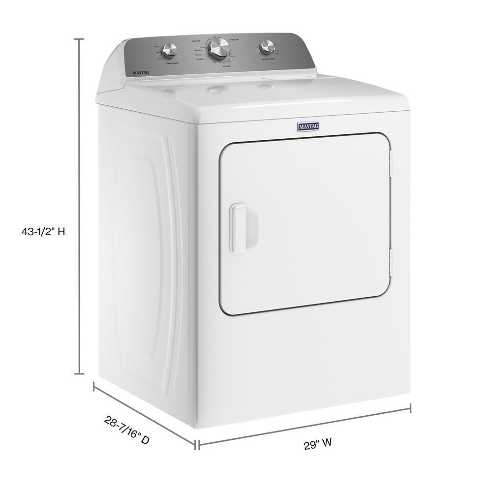 Maytag MED4500MW FrontLoad Electric Wrinkle Prevent Dryer - 7.0 cu. ft.