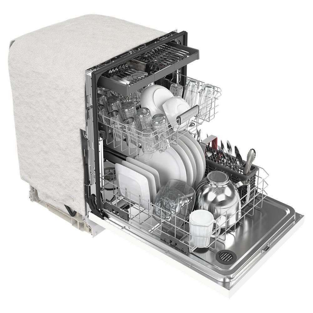 Kitchenaid KDFE204KWH Third Level Utensil Rack Dishwasher with 30+ Total Wash Jets, 39 dBA