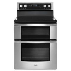 Whirlpool WGE745C0FS 6.7 Cu. Ft. Electric Double Oven Range with True Convection