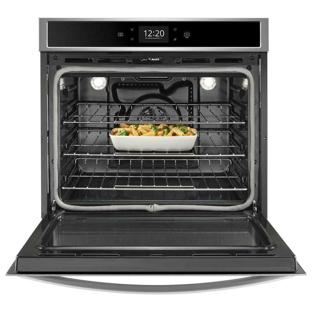 Whirlpool WOS72EC0HS 5.0 cu. ft. Smart Single Convection Wall Oven with Air Fry, when Connected