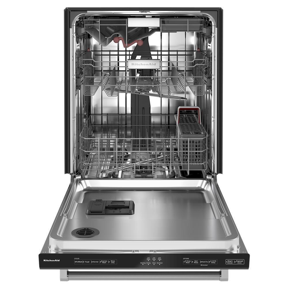 Kitchenaid KDTM404KBS 360(degree) Max Jets™ Third Rack Dishwasher with 50+ Total Wash Jets, 44 dBA