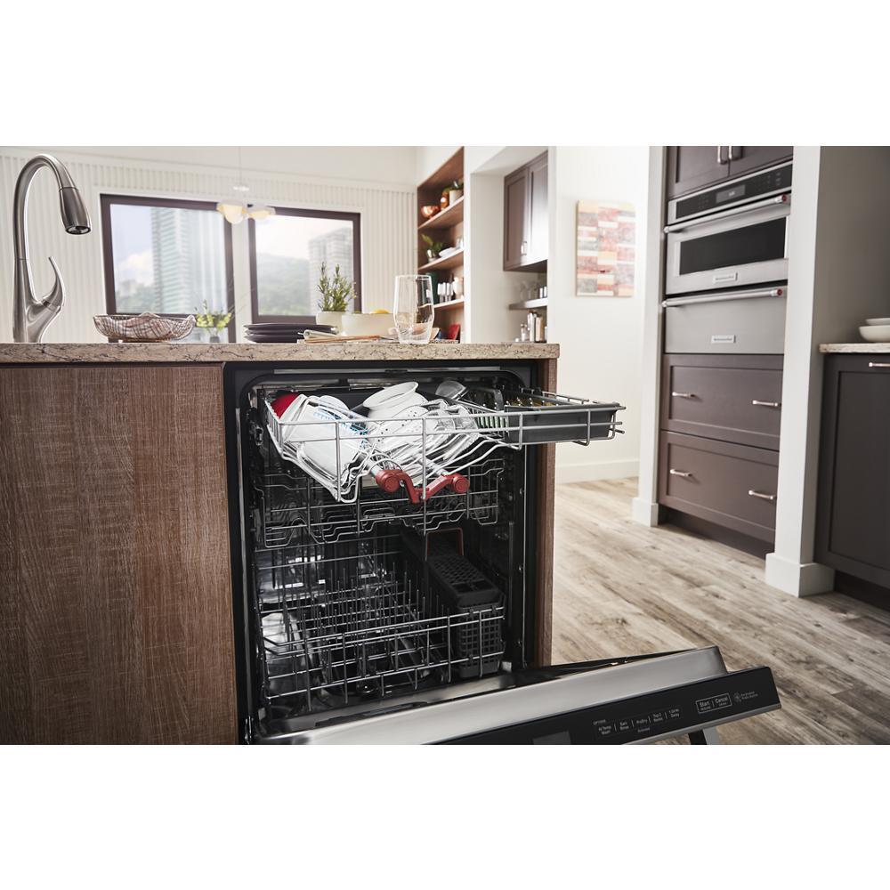 Kitchenaid KDTM704KPS 360(degree) Max Jets™ Third Rack Dishwasher with Ultra-Bright LED Lighting, 44 dBA