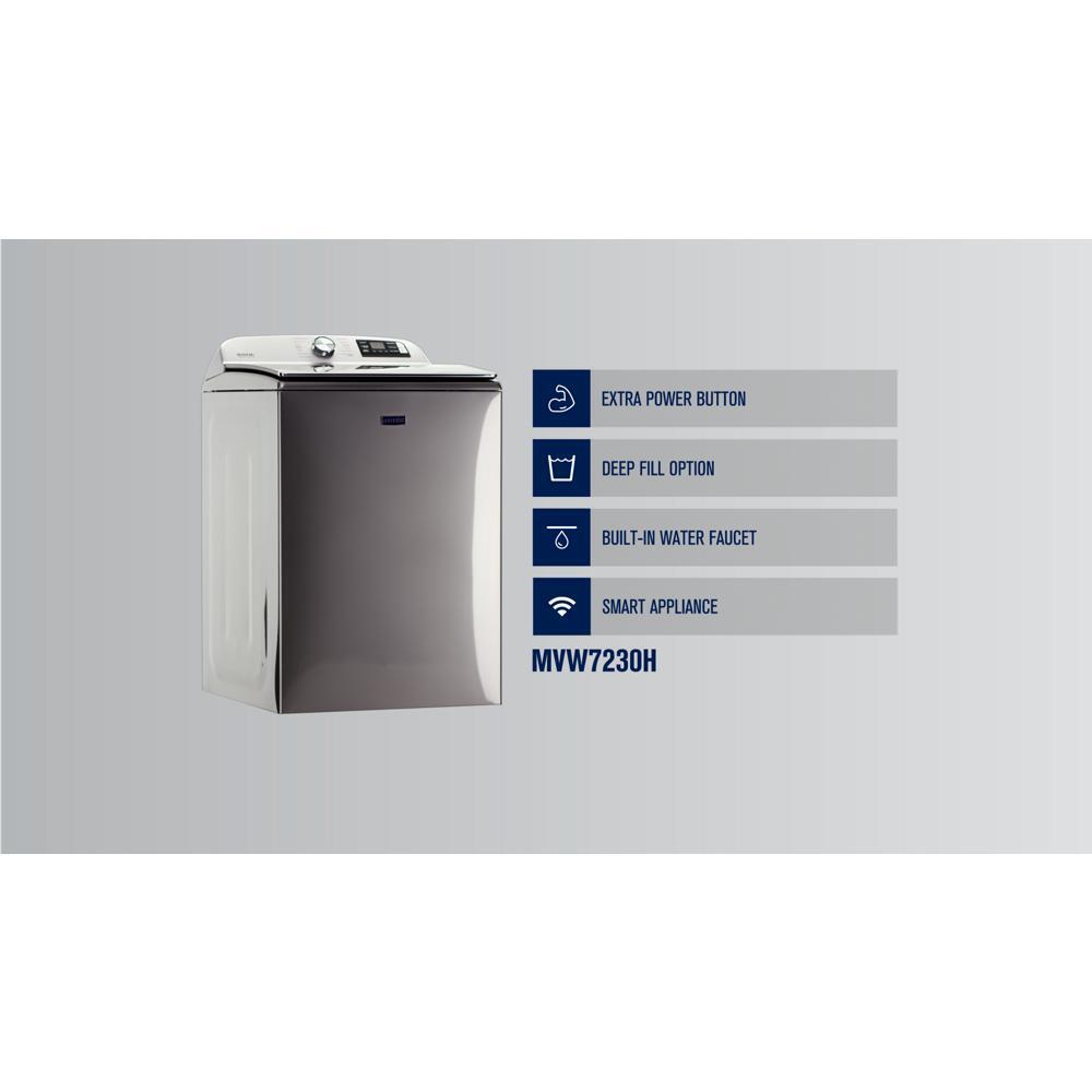 Maytag MVW7230HC Smart Top Load Washer with Extra Power - 5.2 cu. ft.