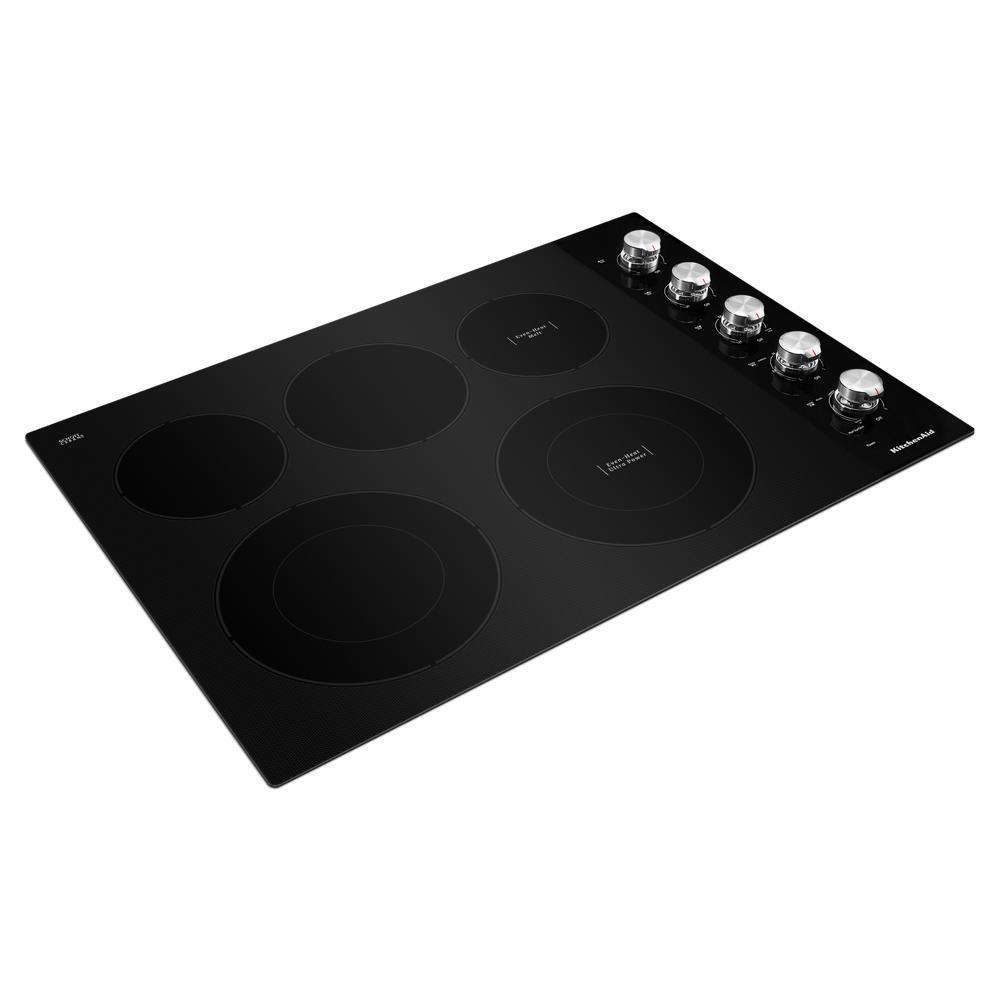 Kitchenaid 30" Electric Cooktop with 5 Elements and Knob Controls