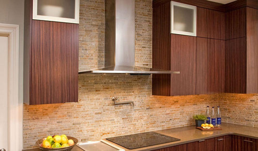 48" pyramid shape wall hood