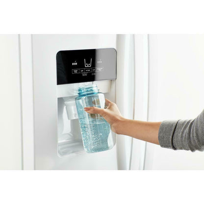 Whirlpool WRS321SDHW 33-inch Wide Side-by-Side Refrigerator - 21 cu. ft.